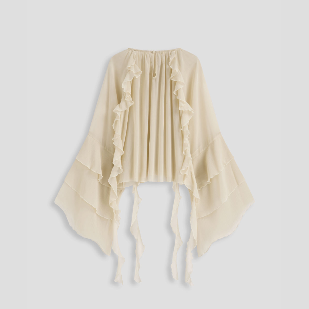 Frill & Flow Top