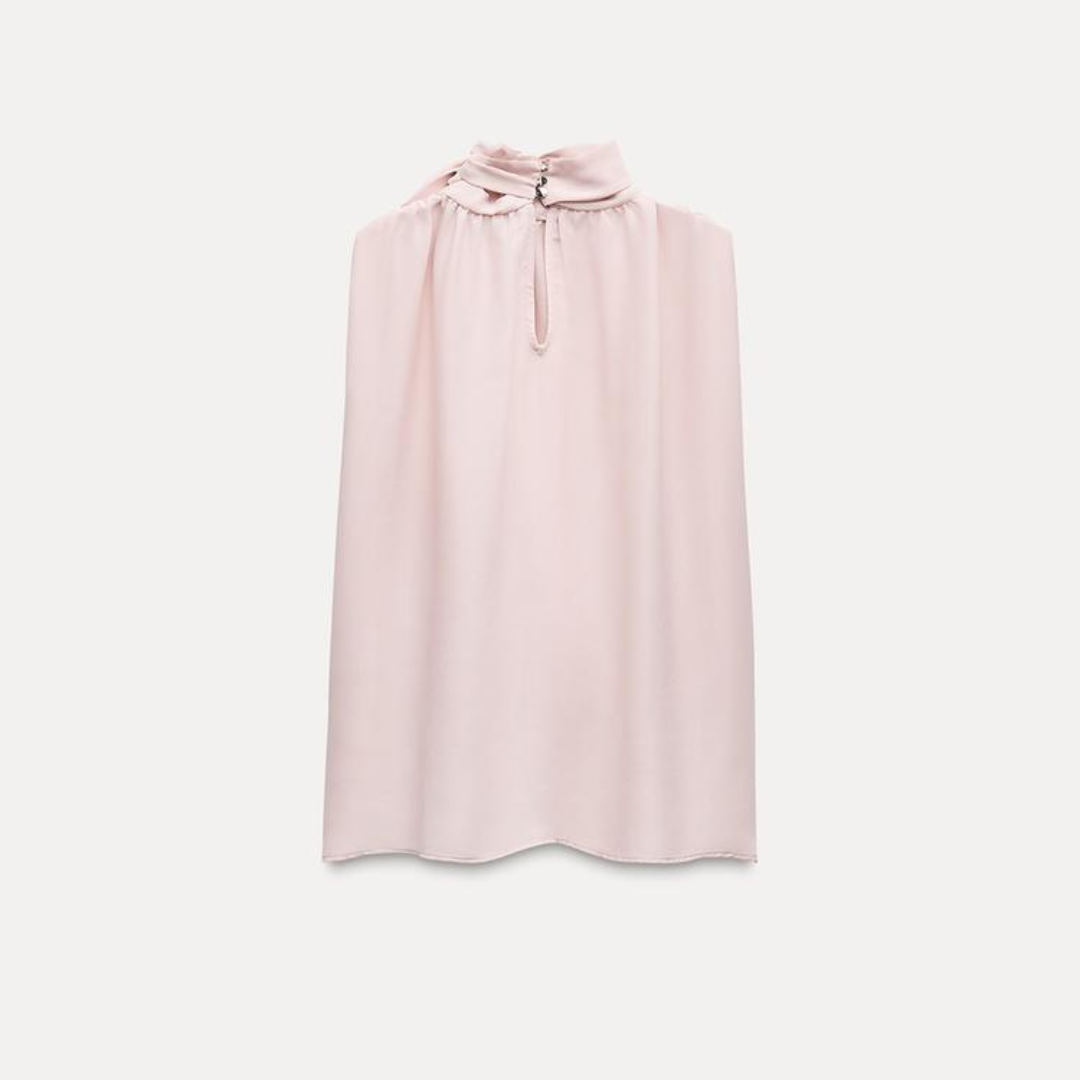 Dusty Pink Sleeveles Top