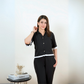 2-In-1 Short Sleeve Top