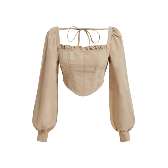 Back Tie Casual Top
