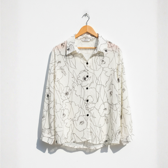 Outline Floral Shirt