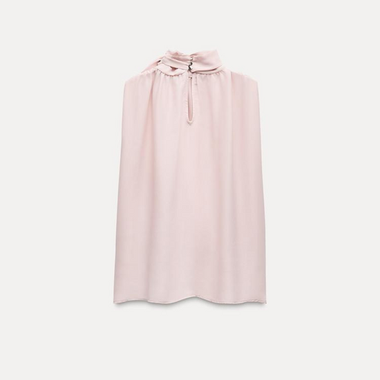 Dusty Pink Sleeveles Top